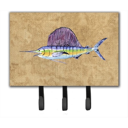 Carolines Treasures 6 x 9 in. Swordfish Leash or Key Holder 8813TH68